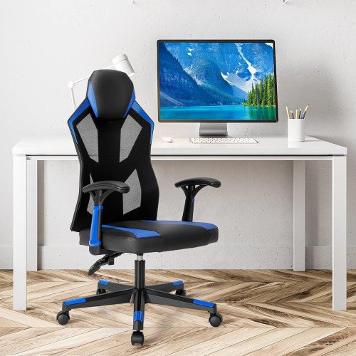 Silla 7001 Gamer Racing (Azul)