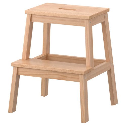 Taburette de madera Ikea