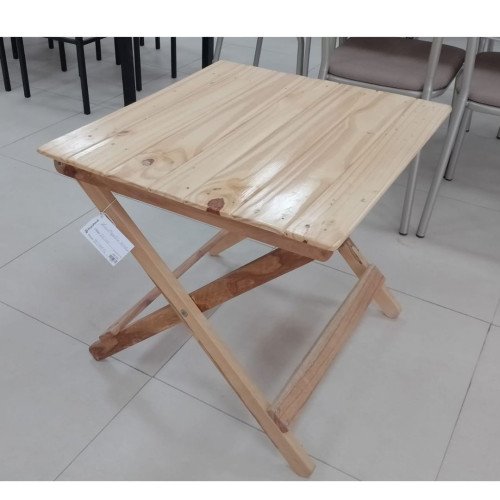 Mesa de madera plegable 55 X 65CM