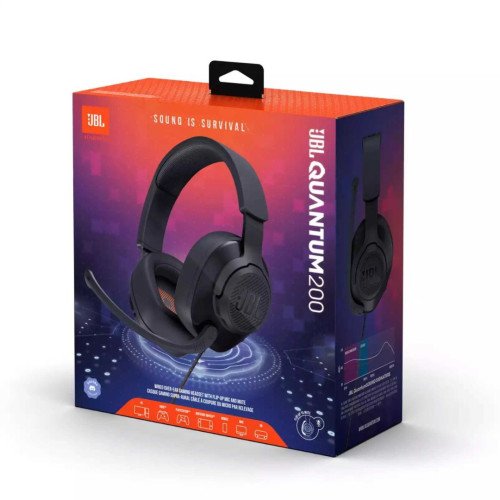 Auricular JBL Quantum Q200 Negro