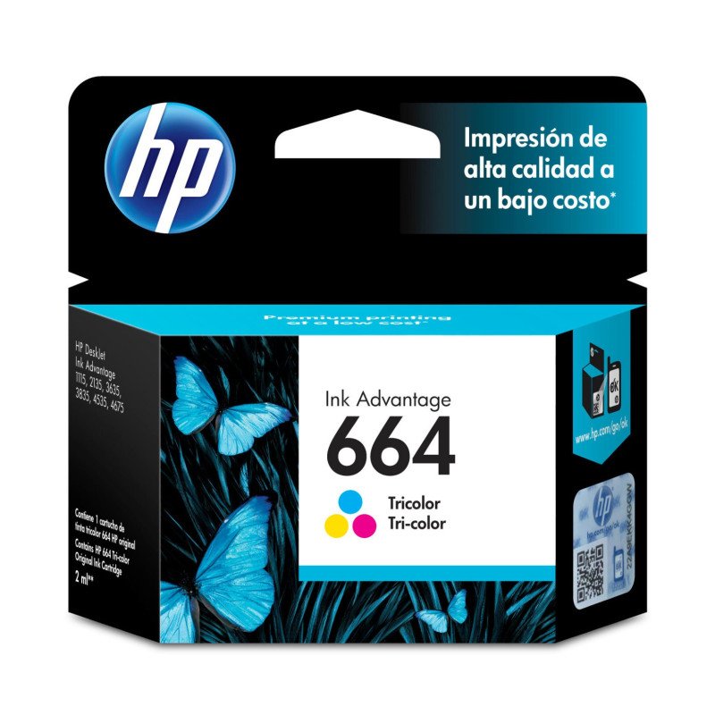 Tinta HP 664 (Color)