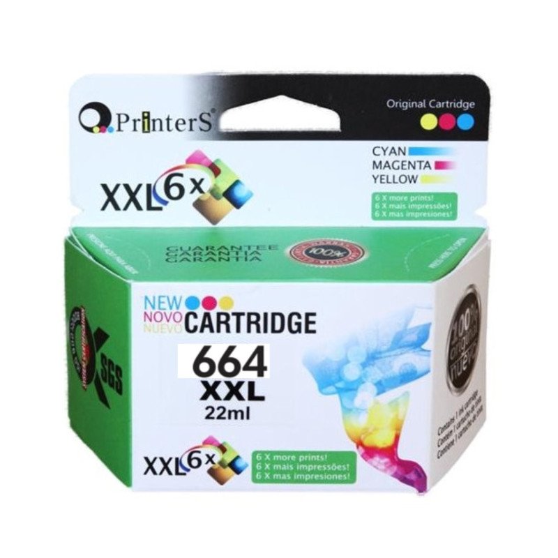 Tinta Printers 664 XXL (Color)