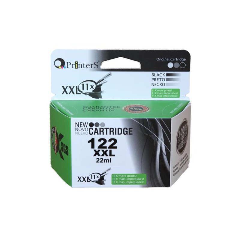 Tinta Printers 122 XXL (Negra)