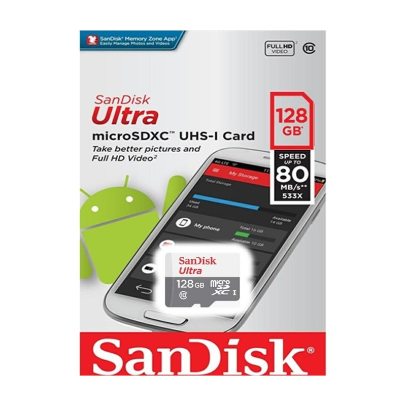 Memoria Microsd Gb Mb S Sandisk Ultra