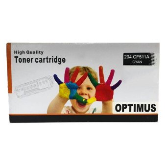 Toner Optimus 204 CF511A (Cyan)